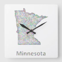 Minnesota-kaart