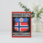 Minnesota Kaarten Noorse Amerikaanse Post (Staand voorkant)