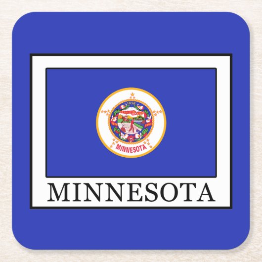Minnesota Kartonnen Onderzetters (Voorkant)