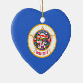 Minnesota Keramisch Ornament (Rechts)