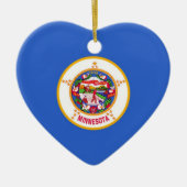 Minnesota Keramisch Ornament (Voorkant)