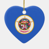 Minnesota Keramisch Ornament (Achterkant)