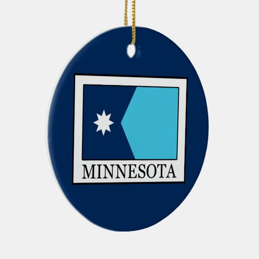 Minnesota Keramisch Ornament (Rechts)