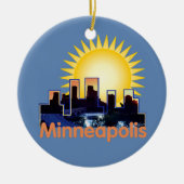 Minnesota Keramisch Ornament (Voorkant)