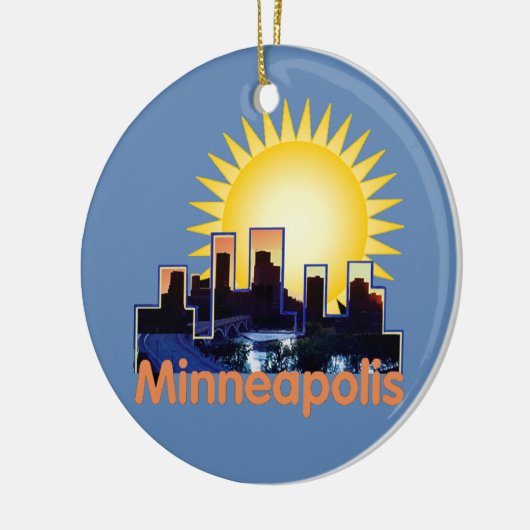 Minnesota Keramisch Ornament (Links)