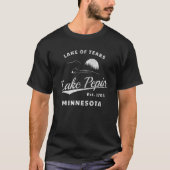 Minnesota Lake Pepin Lake of Tears Loon and Suns T-shirt (Voorkant)