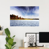 Minnesota Lake Poster (Thuiskantoor)