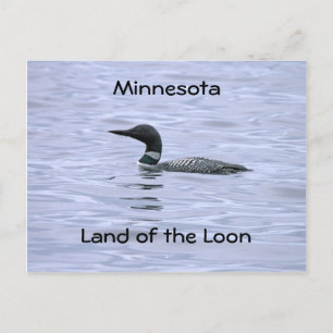 Minnesota land Loon Briefkaart