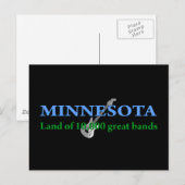 Minnesota - Land met 10.000 Banden Briefkaart (Voorkant / Achterkant)
