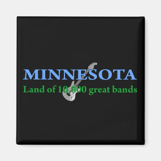 Minnesota - Land met 10.000 Banden Magneet (Voorkant)