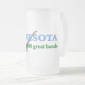 Minnesota - Land met 10.000 Banden Matglas Bierpul (Voorkant rechts)