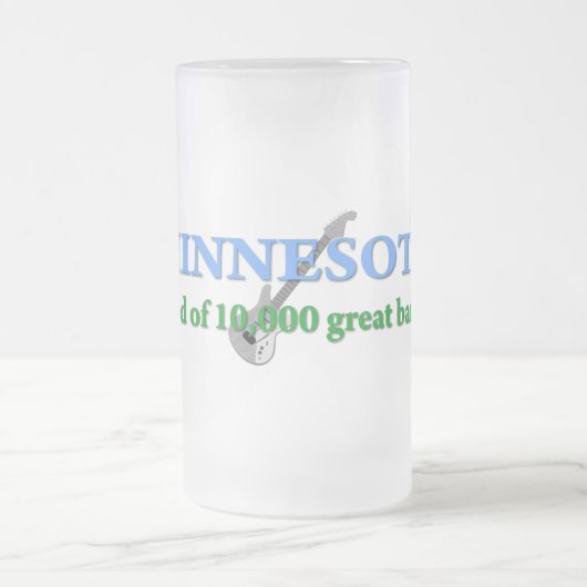 Minnesota - Land met 10.000 Banden Matglas Bierpul (Center)