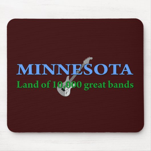Minnesota - Land met 10.000 Banden Muismat (Voorkant)