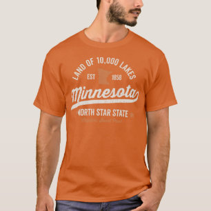 Minnesota Land van 10000 Meren T-shirt