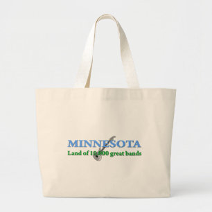 Minnesota - Land van 10.000 bands Grote Tote Bag