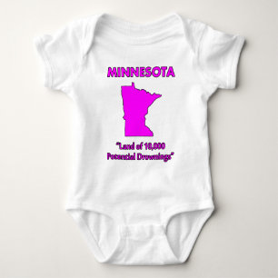 Minnesota - Land van 10.000 Potentiële Verdrinking Romper