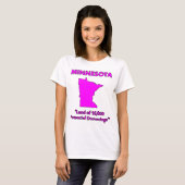 Minnesota - Land van 10.000 Potentiële Verdrinking T-shirt (Voorkant volledig)