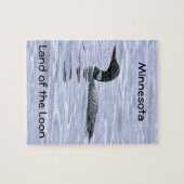 Minnesota Land van de Loon Legpuzzel (Horizontaal)