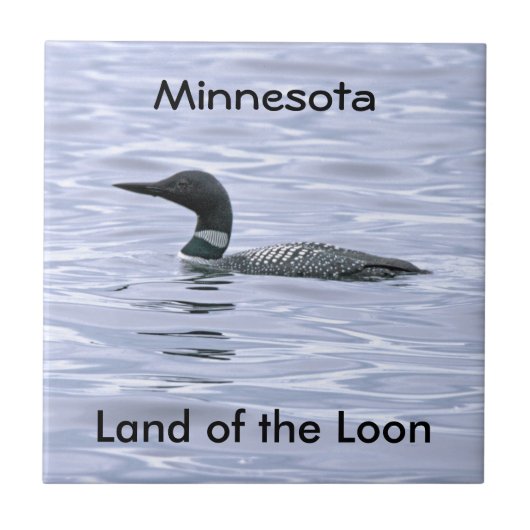 Minnesota Land van de Loon Tegeltje (Voorkant)