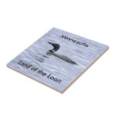 Minnesota Land van de Loon Tegeltje (Zijkant)