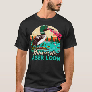 Minnesota Laser Loon T-shirt
