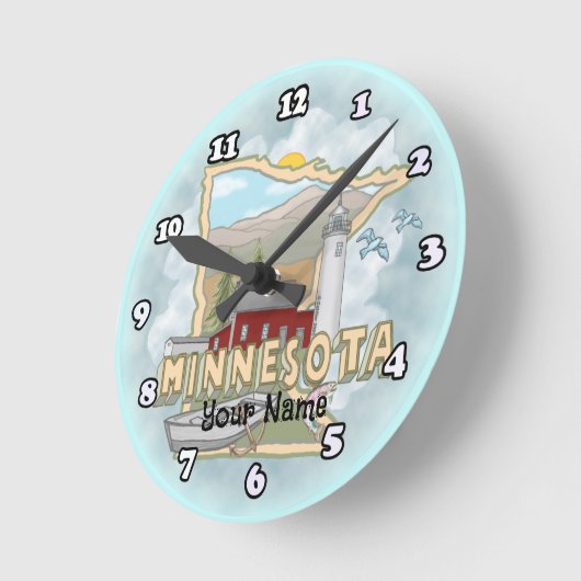 Minnesota Lighthouse klok (Hoek)