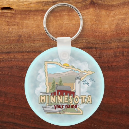 Minnesota Lighthouse sleutelhanger (Voorkant)