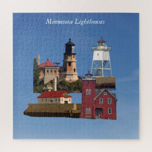Minnesota Lighthouses puzzel Legpuzzel