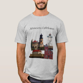 Minnesota Lighthouses shirt zwarte belettering