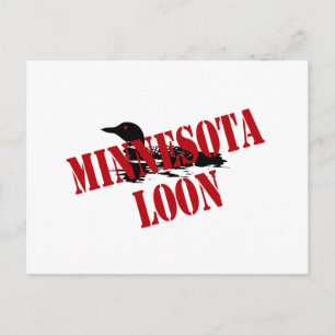 Minnesota Loon Briefkaart