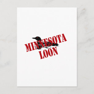 Minnesota Loon Briefkaart