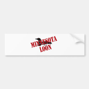 Minnesota Loon Bumpersticker