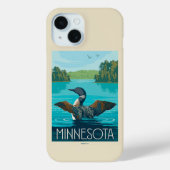 Minnesota | Loon Case-Mate iPhone Case (Achterkant)