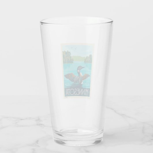 Minnesota | Loon Glas (Achterkant)