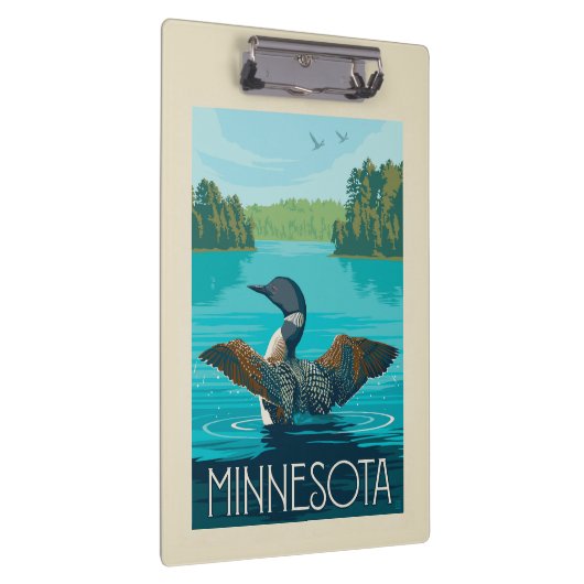 Minnesota | Loon Klembord (Rechts)