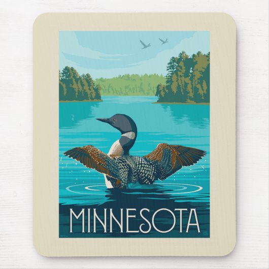 Minnesota | Loon Muismat (Voorkant)