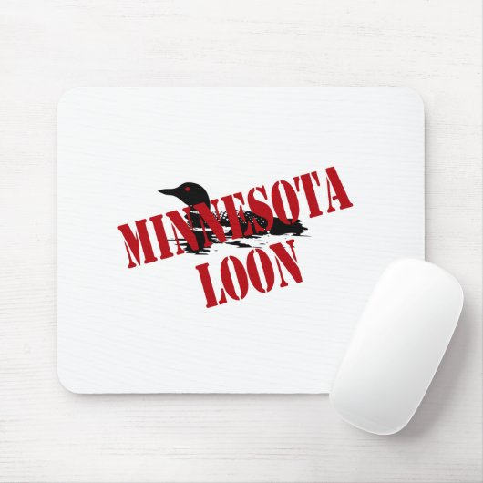 Minnesota Loon Muismat (Met muis)