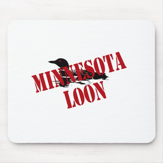 Minnesota Loon Muismat (Voorkant)