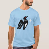 Minnesota Loon & North Star T-shirt (Voorkant)