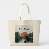 Minnesota Loon Ranger Canvas Canvas tas (Achterkant)