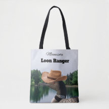 Minnesota Loon Ranger Canvas tas