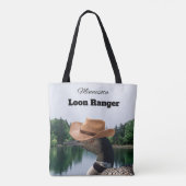 Minnesota Loon Ranger Canvas tas (Achterkant)