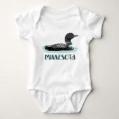 Minnesota Loon Romper (Voorkant)
