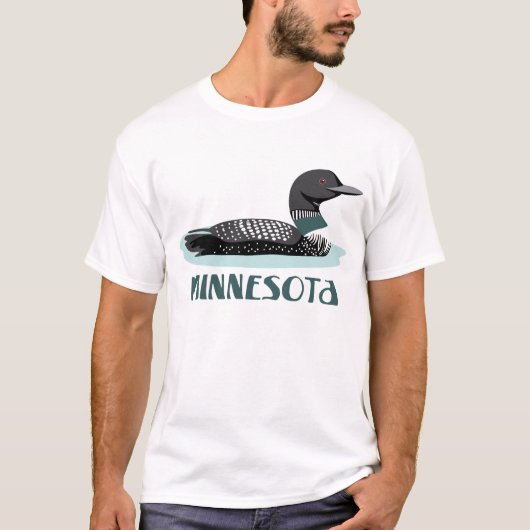 Minnesota Loon T-shirt (Voorkant)