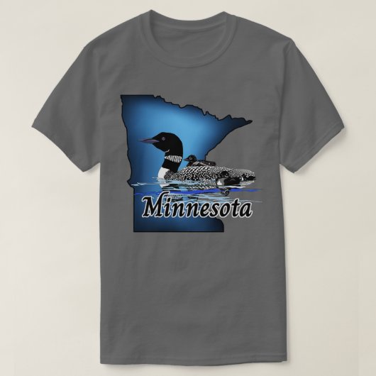 Minnesota Loon T-shirt (Design voorkant)