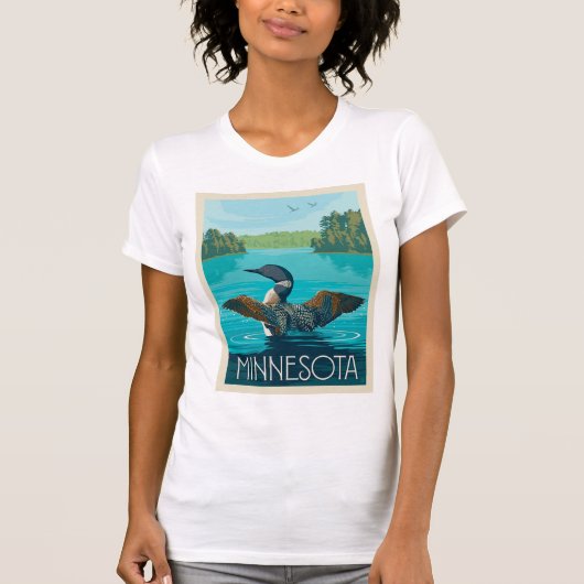Minnesota | Loon T-shirt (Voorkant)