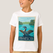 Minnesota | Loon T-shirt (Voorkant)