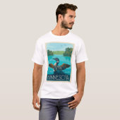 Minnesota | Loon T-shirt (Voorkant volledig)