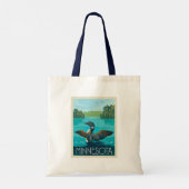 Minnesota | Loon Tote Bag (Achterkant)