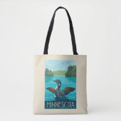 Minnesota | Loon Tote Bag (Voorkant)